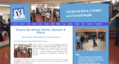 Desktop Screenshot of magdanse.fr